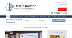 Desktop Screenshot of destinradder.com