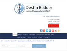 Tablet Screenshot of destinradder.com